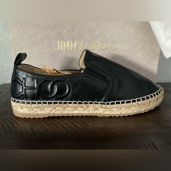 Jimmy Choo Lichi Flat black shoes size 38 - Picture 8 of 16